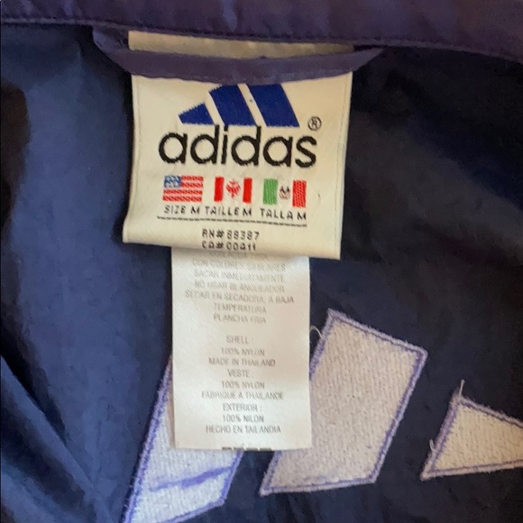 Vintage Adidas Track Jacket Windbreaker - Picture 6 of 6